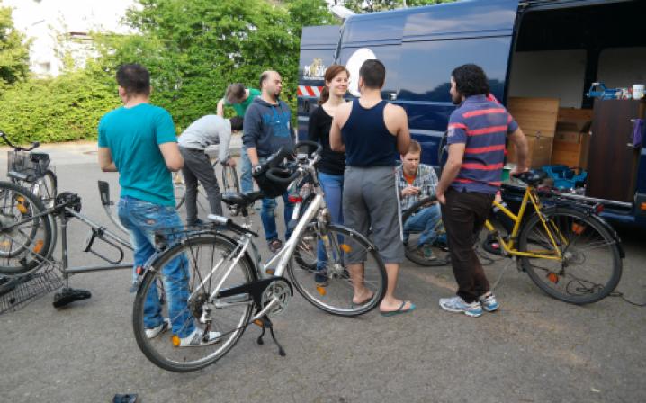 Mobile Fahrradwerkstatt